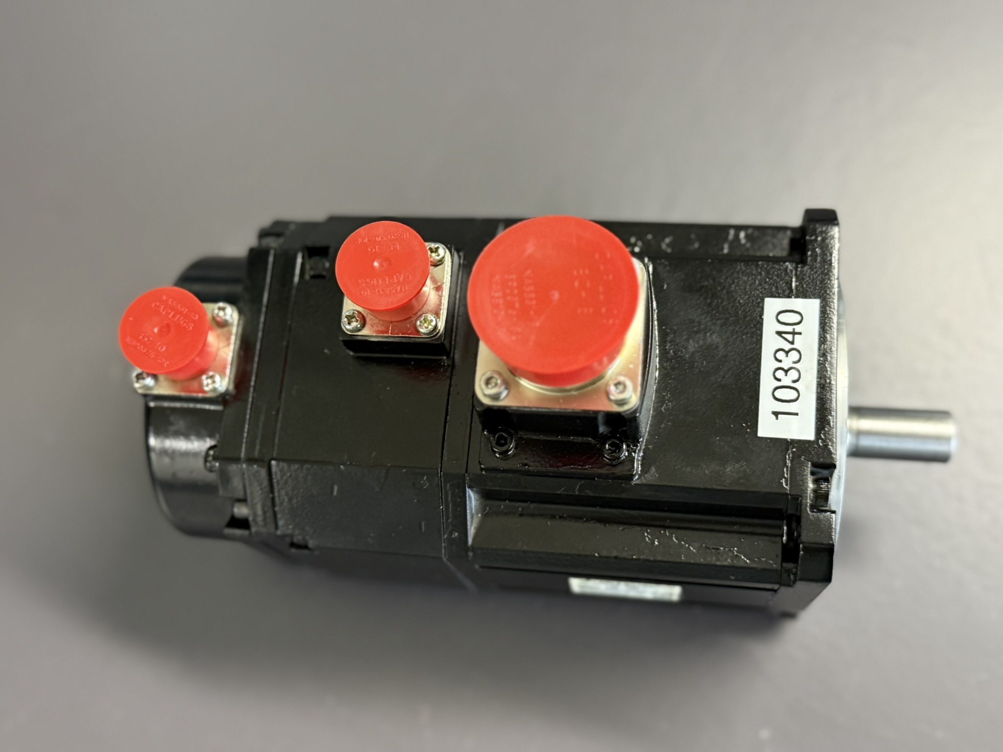 Mitsubishi HF75BS AC Servo Motor Ansicht von oben