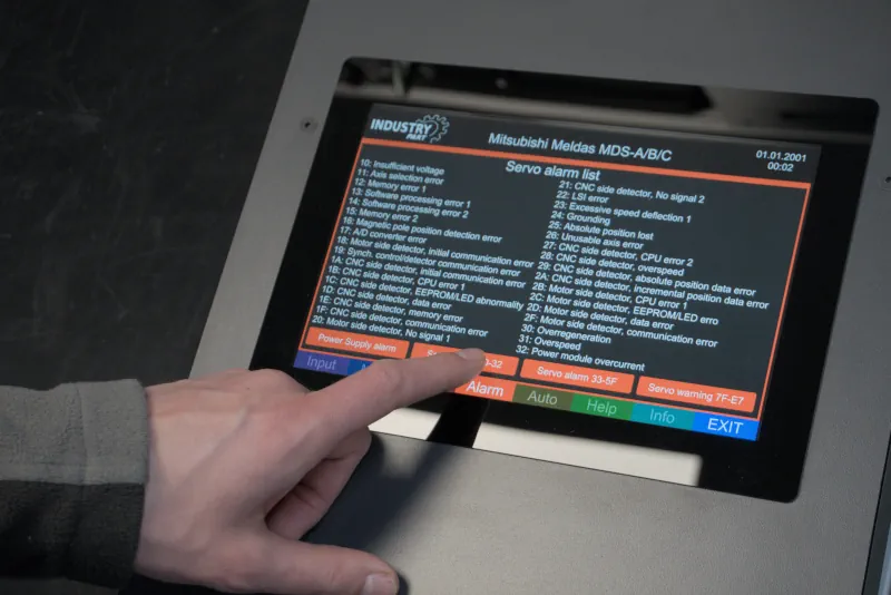 Control of the testing procedure and analysis at the MDS test stand