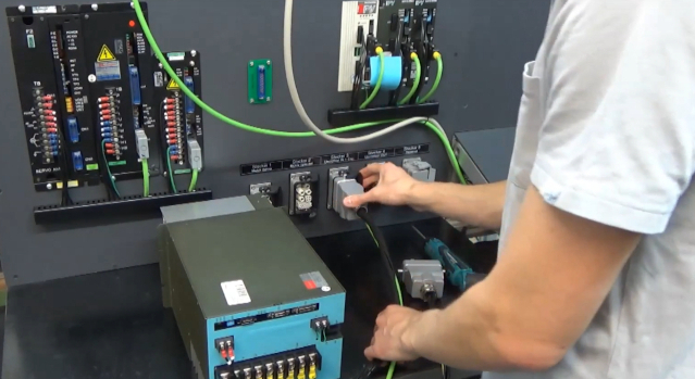 Video: Service for Sanyo Denki BL-Super Servo and Spindle Drives at industrypart GmbH